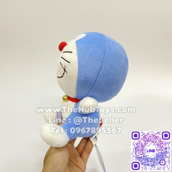 Doraemon Doll ตุ๊กตา โดเรมอน 7" นั่งยิ้ม 1C