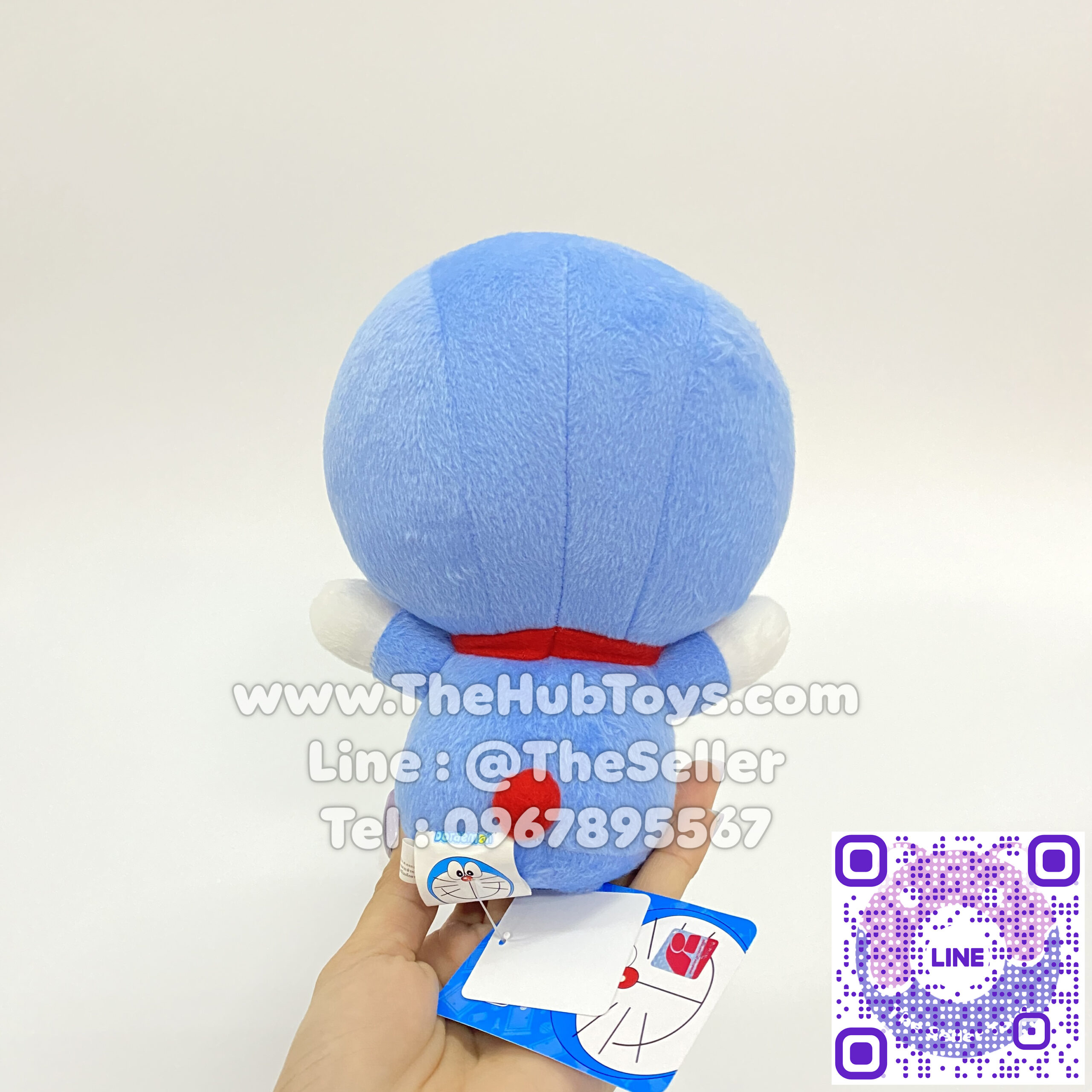 Doraemon Doll ตุ๊กตา โดเรมอน 7" นั่งยิ้ม 1C