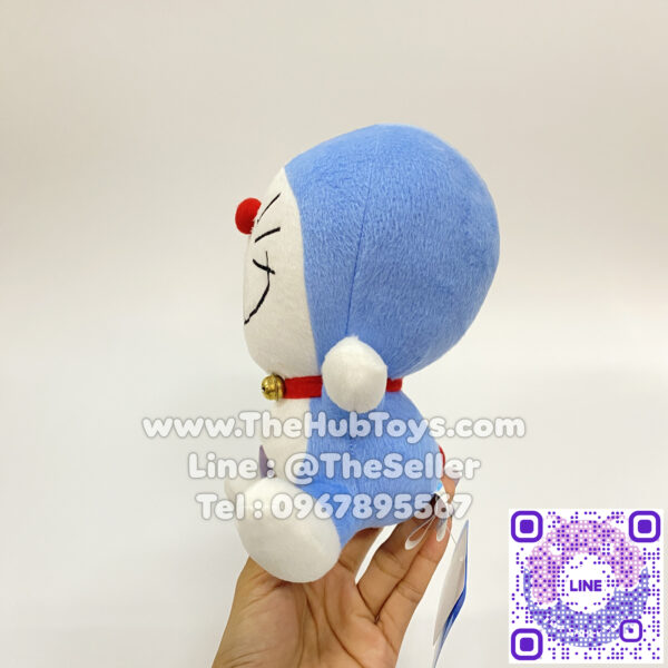 Doraemon Doll ตุ๊กตา โดเรมอน 7" นั่งยิ้ม 1C