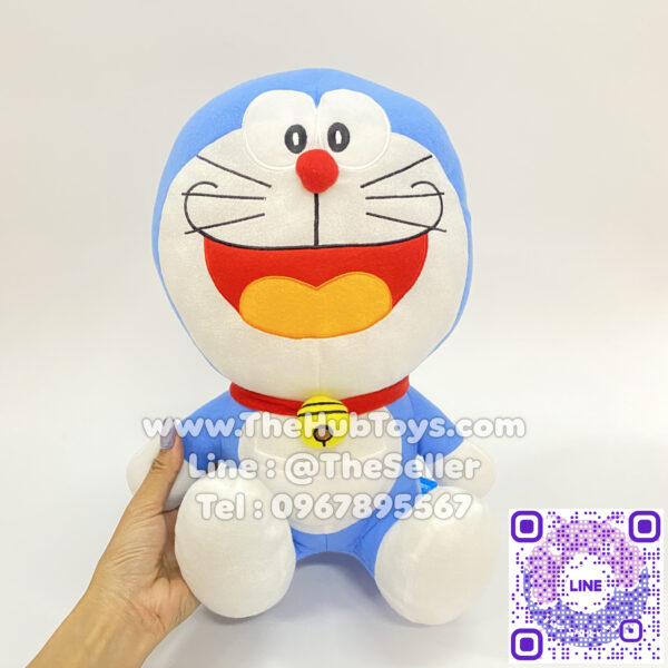 Doraemon Doll ตุ๊กตา โดเรม่อน 12 นิ้ว ผ้าทีคอต คละแบบ