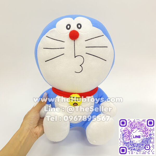 Doraemon Doll ตุ๊กตา โดเรม่อน 12 นิ้ว ผ้าทีคอต คละแบบ