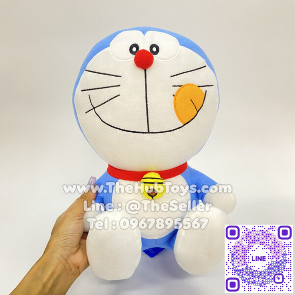 Doraemon Doll ตุ๊กตา โดเรม่อน 12 นิ้ว ผ้าทีคอต คละแบบ