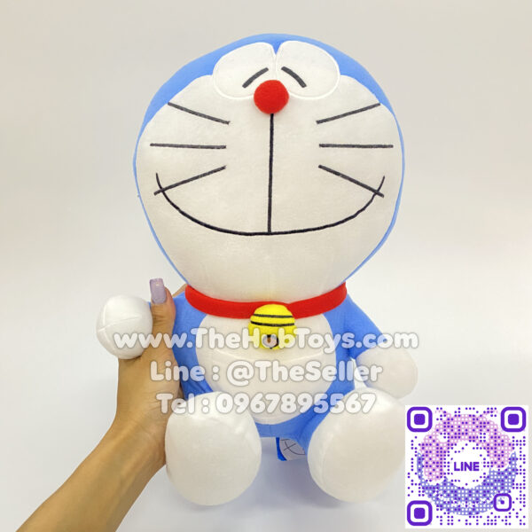 Doraemon Doll ตุ๊กตา โดเรม่อน 12 นิ้ว ผ้าทีคอต คละแบบ