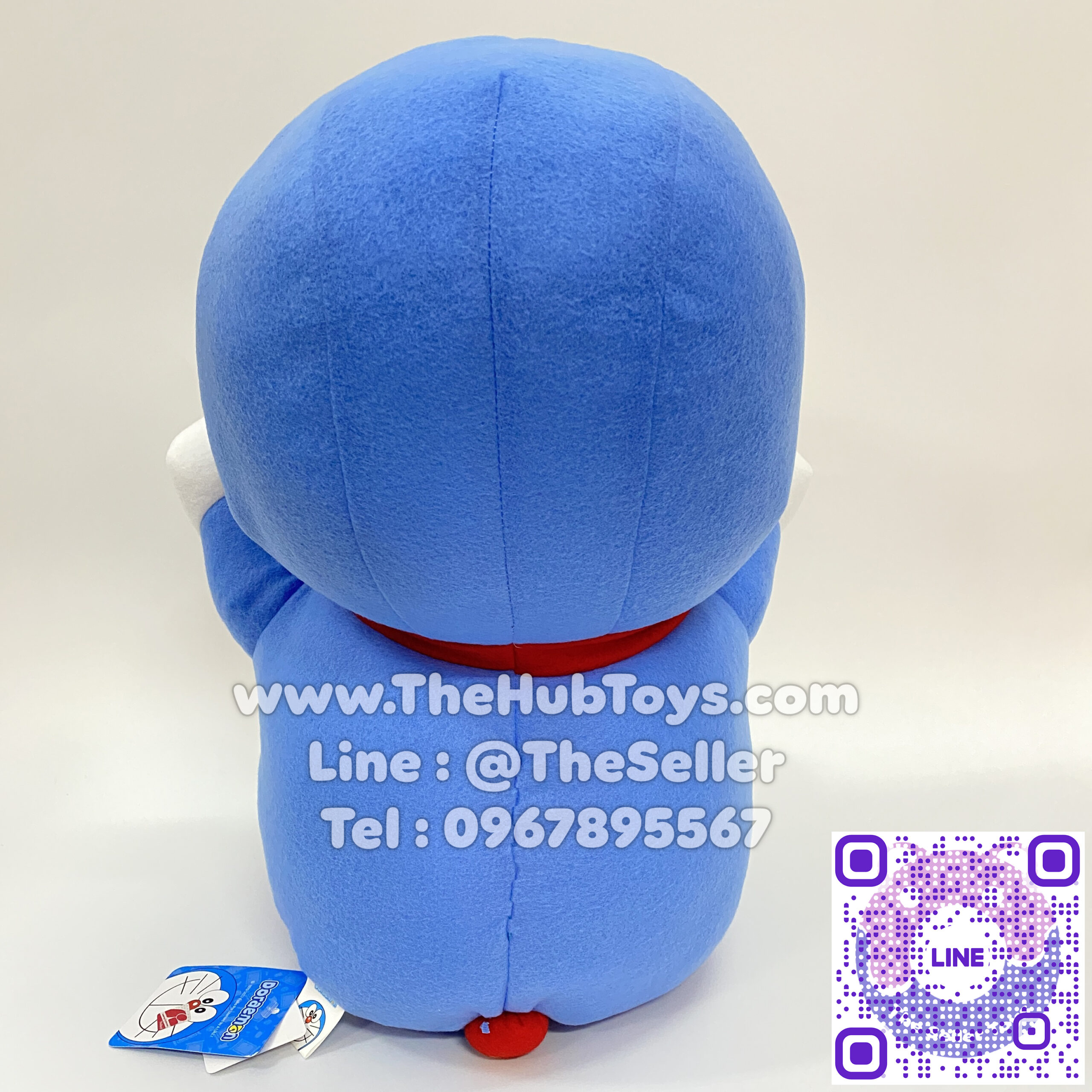 Doraemon Doll ตุ๊กตา โดเรม่อน 16 นิ้ว ผ้าทีคอต (ผ้าประหยัด)