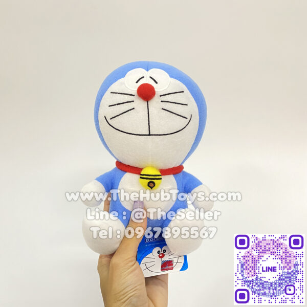 Doraemon Doll ตุ๊กตา โดเรม่อน 7 นิ้ว ผ้าทีคอต คละแบบ