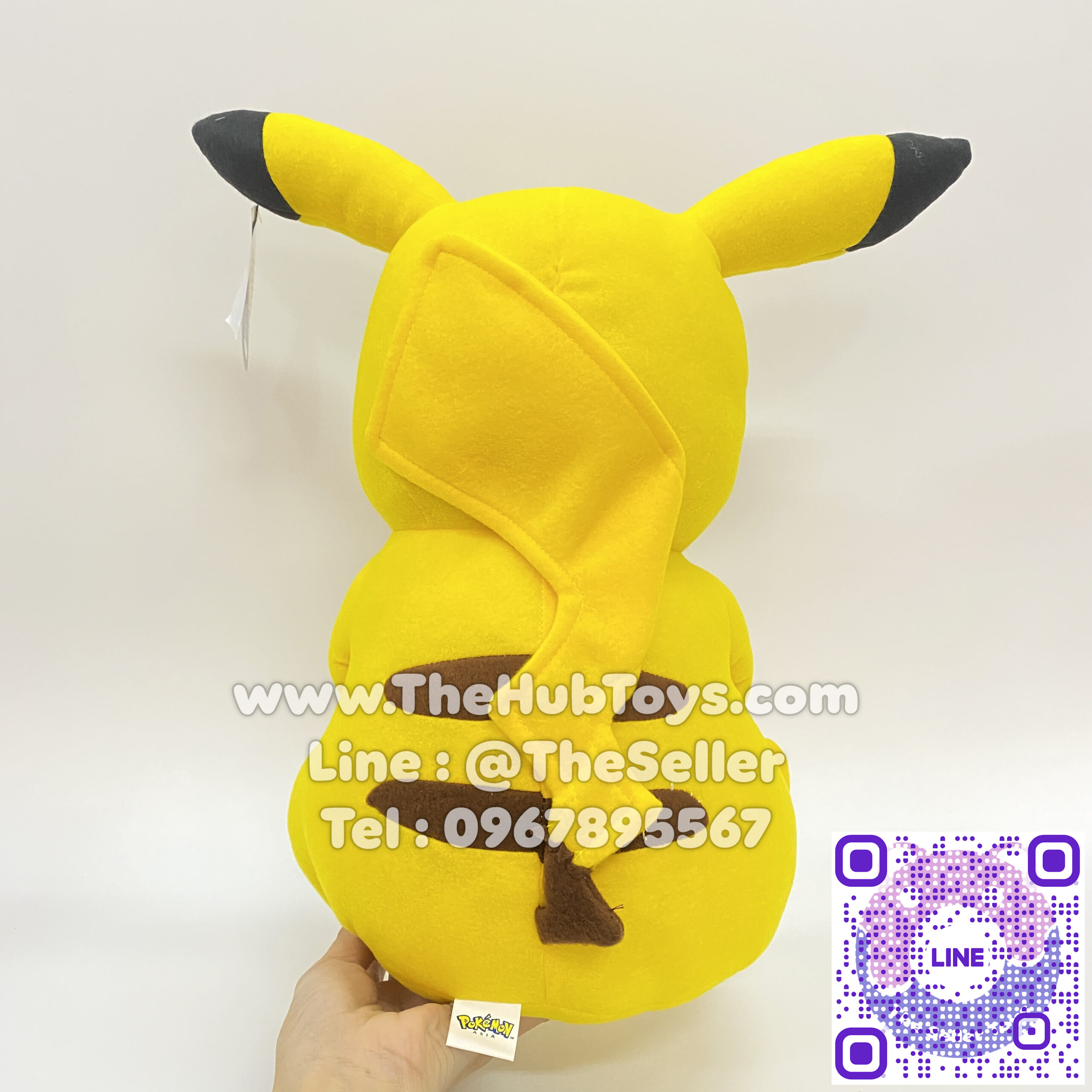 Pokemon Doll ตุ๊กตา PIKAJU 12"ผ้าT20 (ผ้าประหยัด)