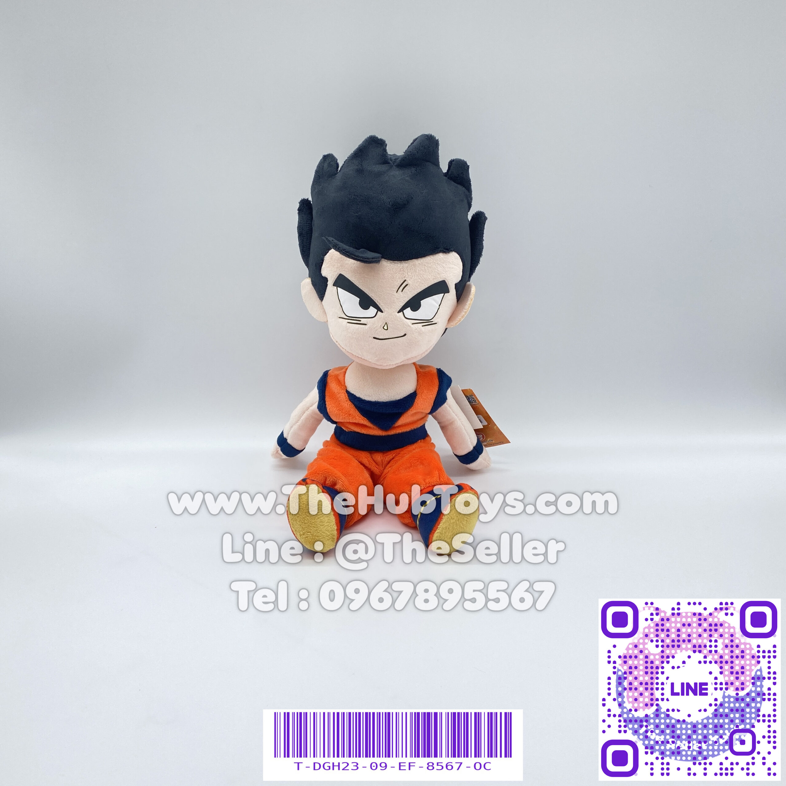 ตุ๊กตา GOHAN STD (นั่ง) 9"